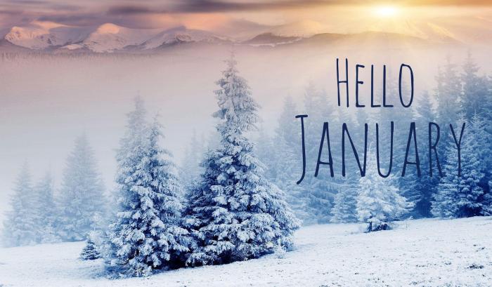 January wallpaper 2024