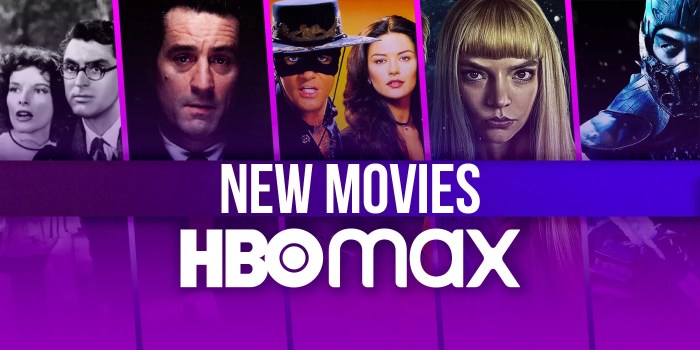 Hbo max movies shows